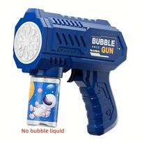 Unicorn Bubbles Machine Automatic Soap Blower Bubble B High Quality Durable Design Safe for Children lowing Toy Electric Bubble Gun Outdoor Party Game tamsiai mėlyna spalva