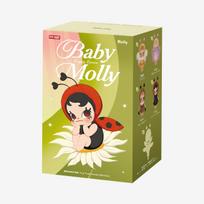 POP MART Kūdikis Molly Vežimėlis Roam Serija - Vinilo Pliušinis Pakabukas Neskaidri Dėžutė