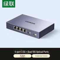 UGREEN 6-Port 2.5G Ethernet Switch with 2x 10G SFP+ Ports