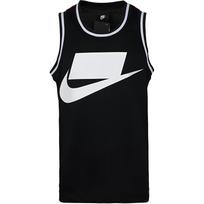 Nike vyriški marškinėliai be rankovių juodi apvalia iškirpte vidutinio tiesaus kirpimo AR1637-010 L