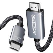 Benfei Kabel Usb-C Do Hdmi 4K@60Hz 0,9  M Szary pilka