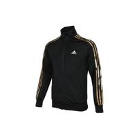 Adidas Striukės Vyriškos Juodos Stovintis Apykaklės Vidutinio Stiliaus Kitos H48437 XXL