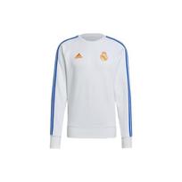 Adidas Real Madrid Sweatshirts Men's White Crew Neck Moderate Regular GR4341 XXL