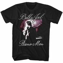 Billy Joel Piano Man Live On Stage Men's T Shirt Rock Concert Music Tour Merch M