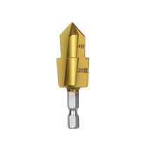 Upgraded Three Blade PPR Lifting Drill Bit Water Pipe Connection Tool 20/25/32mm Stepped Drill Bit Titanium Plated Hexagon Shank