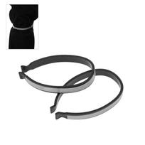 BULLSPANN Reflective Band, Hem Stopper Band, Ankle, Running, Reflective, Improves pilka spalva