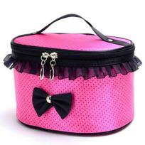 Portable Travel Toiletry Makeup Cosmetic Bag Organizer Holder Handbag HOT karšta rožinė spalva