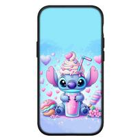 Dėklas iPhone 16 15 Xiaomi Redmi Note 14 13 12 11 Pro Max X 16e Samsung Galaxy S25 S24 S23 Moto OPPO Huawei Lilo Anime Mėlynas Dygsnis Rožinis Telefono Dėklas for Moto G14 4G aero