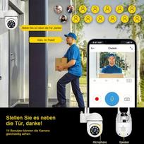 Veladranth stebėjimo kamera FS-4867, 1 vnt., baltas