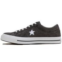 Converse One Star Ox Dark Grey Classic Versatile Low-Top Canvas Shoes Unisex Grey 35