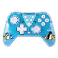 Allone Wireless Gaming Controller, Pingu, 15.5 x 6 x 10.3 cm, Compatible with Switch 2SwitchSwitch LiteOLED, Wired or Wireless, Stylish Clear
