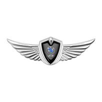 3D Metaliniai Sparnai Ženklelis Automobilio Stilius Kėbulo Lipdukai Decals Automobilio Išorės Aksesuarai BMW F30 F10 E90 E34 E53 E61 E62 E93 GT X3 E46 1PC