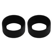 Mikroskopo guminiai okuliaro dangteliai Apsauginiai minkšti okuliaro skydeliai 33/36 mm skersmens M black