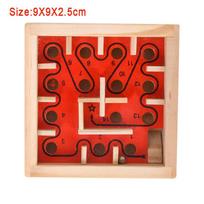 Kids Balance Rolling Ball Maze Board Montessori Sensory Toys Labyrinth Logical Thinking Challenge Game Educational Creative Toys