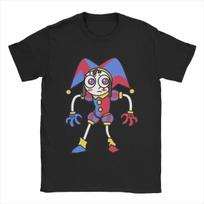 Men Pomni The Amazing Digital Circus T Shirt Cotton Clothes Casual Short Sleeve Round Collar Tee Shirt Birthday Gift T-Shirts... S įvairiaspalvis
