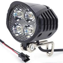 A34R High Power 18W LED Electric Bicycle Bike Light With Horn, Waterproof IPX5 Rating For E-Bikes juoda