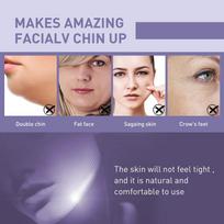 Face Lift Tape Face Stickers with Invisible Strings Ultra Makeup Tool to Lift Saggy Skin Hide Wrinkles & Double Chin one size