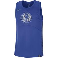 Nike Dri-Fit NBA Jersey Dallas Mavericks Starting 5 Courtside Logo Print Comfortable Breathable Basketball Vest Men Tops Blue FD8662-480 M