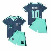 Vaikų marškinėliai Pasaulio taurės marškinėliai Futbolo žvaigždės drabužiai Gerbėjų versija 24