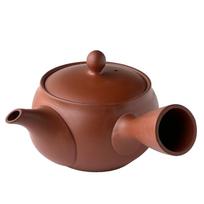 Tokoname Red Clay Teapot 300ml with Stainless Steel Mesh Strainer - Made in Japan