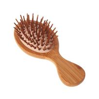 Detangling Hair Wooden Brush Soft Goat Hair Brush Head Massage Portable Comb Baby Cute Hair Bath Brush Comb Set ruda