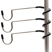 2Pcs Camping Pole Hooks Heavy Duty Adjustable Easy Setup for Outdoor Picnic Hiking Tent Hanging Accessory 2PCS