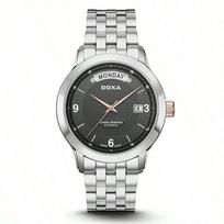 DOXA Men's Mechanical Black Watch D167RBK juoda
