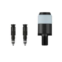 SCHWALBE Click Valve Presta Conversion Kit small juoda