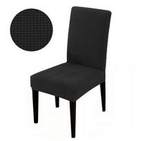 Recliner Sofa Cover Lazy Chair Solid Color Cushion Cover Stretch Spandex Couch Slipcovers Non Slip Armchair Slipcovers 4pcs/set 1 Seater mėlyna