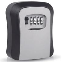 Waterproof Portable Combination Key Lock Box - Secure Realtor Style with Code for Home And Car Keys Ideal Key Storage Solution