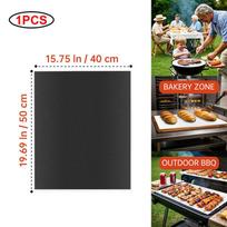 BBQ kepsninės kilimėlis nelipnus daugkartinis karščiui atsparus papildomai storas padėklas orkaitės įklotai kepimo kilimėliai lengvai valomas virtuvės lauko kepsninės įrankis