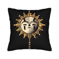 Mon Ami Mask Clair Obscur Expedition 33 Pillowcase Printed Cushion Cover Decoration Pillow Case Cover Home Zippered 45*45Cm Peach skin 18*18(CM)-1Pcs