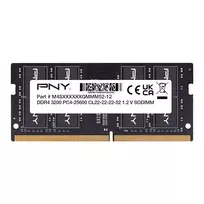 SO DDR4 16GB PC 3200 CL22  PNY 1,2V retail | MN16GSD43200-TB | 0751492658940