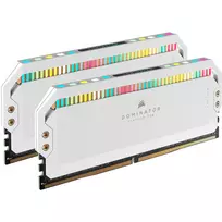 Corsair Dominator Platinum RGB 64GB DDR5-5600 Kit (2x32GB), CL40, weiß | CMT64GX5M2B5600C40W | 840006693406