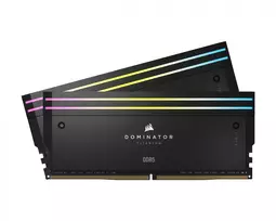 DIMM 32GB DDR5-6600 (2x 16GB) Dual-Kit, RAM Black, CMP32GX5M2X6600C32, Dominator Titanium, INTEL XMP | CMP32GX5M2X6600C32 | 840006674412