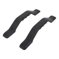 2pcs RV Door Grab Handle Nylon RV Entry Door Assist Handle for RV Step Travel Trailer Toilet 232mm Black