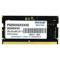 Rad Patriot Signature/SO-DIMM DDR5/8GB/4800 MHz/CL40/1x8GB atmiņas modulis | 20370000 | 814914029497
