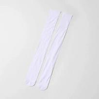 Aukštakulnės kojinės moterims, nėriniuotas keliaraištis, aliejumi blizgančios, permatomos pėdkelnės, 8 denų One Size