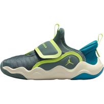 Air Jordan 23/7.2 Easyon PS Hasta Green Abyss Kids Sneakers Blue Sea-Glass Light-Lemon-Twist HF3415-302 33.5 gray
