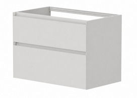 Spintelė po stalviršiu Kame LOFT, BUC/8-3DR/D37-LFT, 80 cm, Perlų pilka