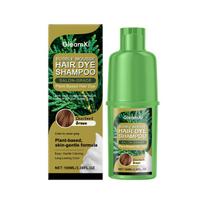 GleamXi Chestnut Bubble Dye: Gentle Plant-Based Hair Color, Easy Application, Non-Damaging.