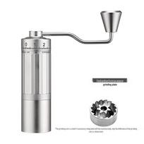Portable Italian-Style Manual Coffee Grinder with Steel Core for Home and Outdoor Use