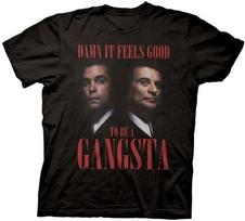 Classic Movie Goodfellas Poster Mafia Gangster T Shirt New 100% Cotton Short Sleeve O-Neck T-shirt Casual Clothing Mens Top -... S įvairiaspalvis