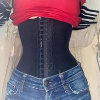 Plus Size Waist Trainer Fajase Colombian Hourglass Girdle Post Surgery Shapewear High Compress Tummy Control Shaper Belt Xxs juoda