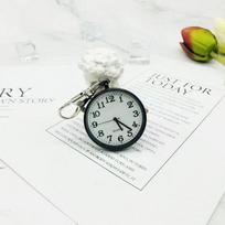 New Pocket Watch with Keychain on Sale, Custom Carabiner for Nurses and Doctors, Keychain with Clock Pendant, Children's Gift juoda