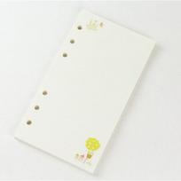 Planner Monthly A5 A6 Notebook Refill Loose Leaf Paper Refill Notebook Paper Binder Inside Page A6-Blank