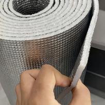 Saulę blokuojanti langų izoliacinė plėvelė Dvisienė aliuminio folija Šilumos kontrolės atspindinti plėvelė 40cmx1m