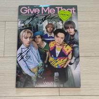 Wayshon V Give Me a signed album