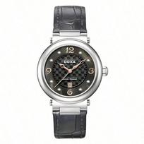 DOXA Men's Quartz Black Watch D182SBK juoda