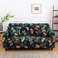 1pc Floral Printed Sofa Cover Spandex Elastic Couch Slipcovers for Bedroom Office Living Room Furniture Protector Home Decor 2Seater
